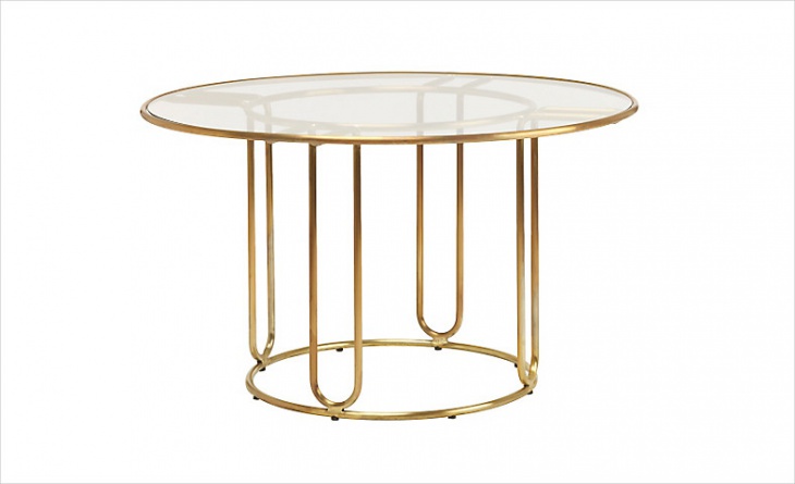 glass dining table design