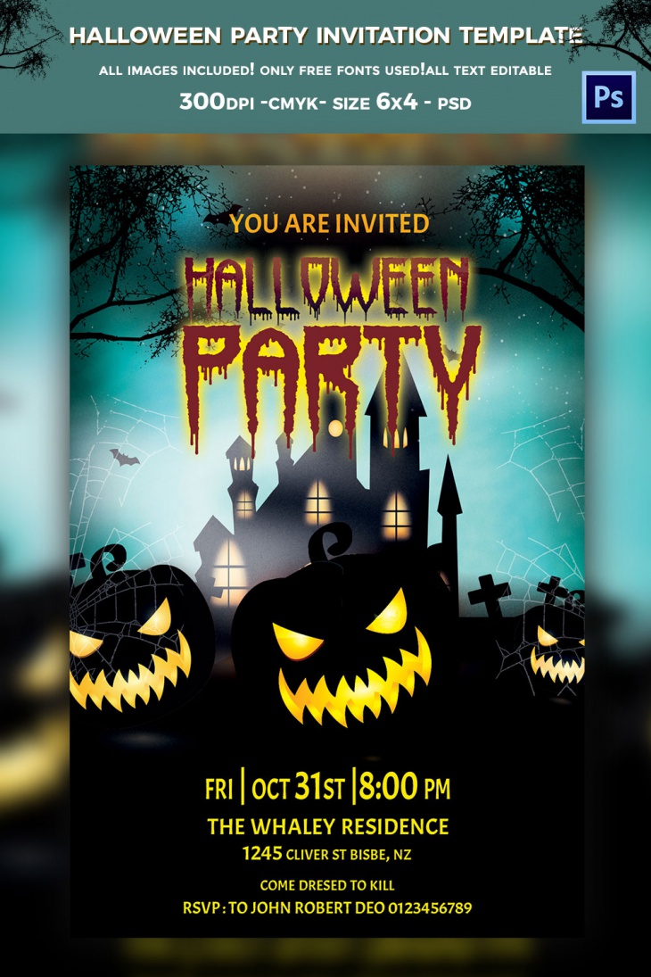 Pop It Party Invitation Template Free