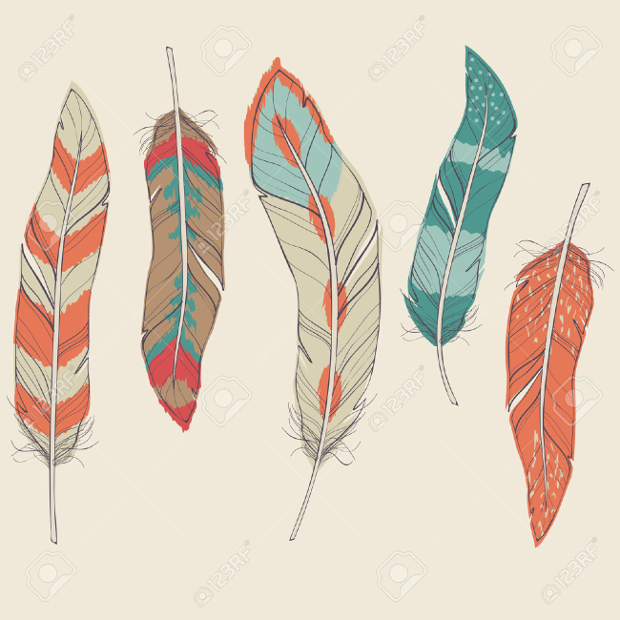 eagle feather illustration