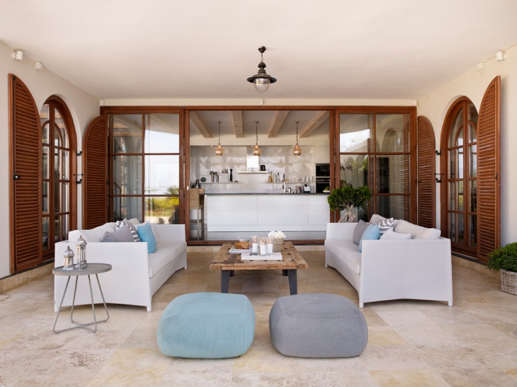 mediterranean ethnic living room design