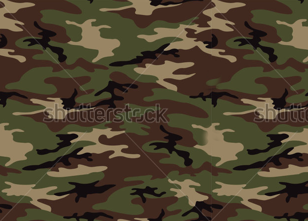 army camo pattern