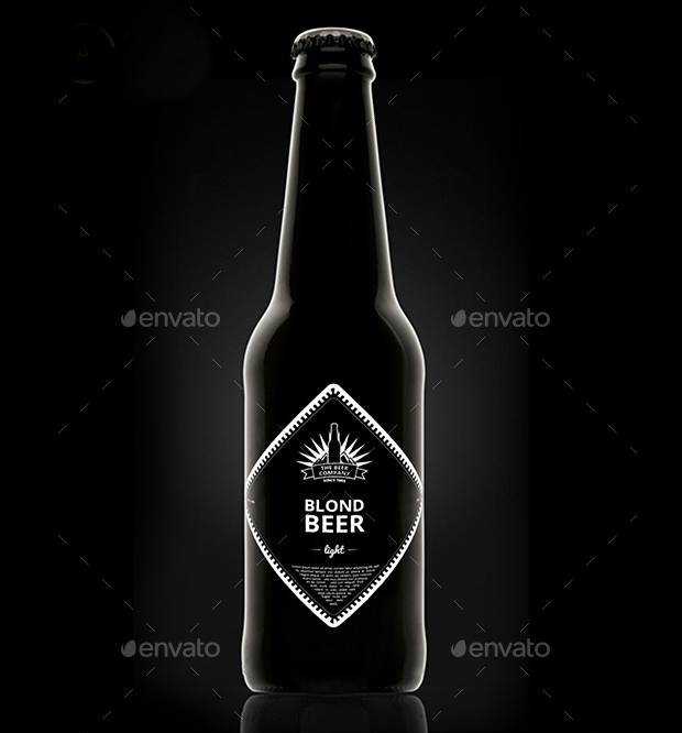 modern beer label design