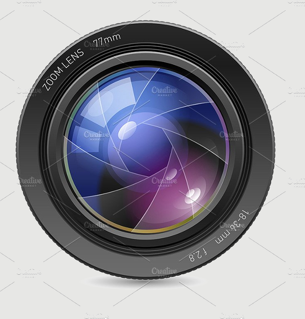 camera lens icon