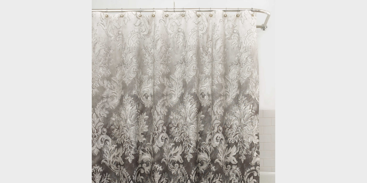 ombre shower curtain