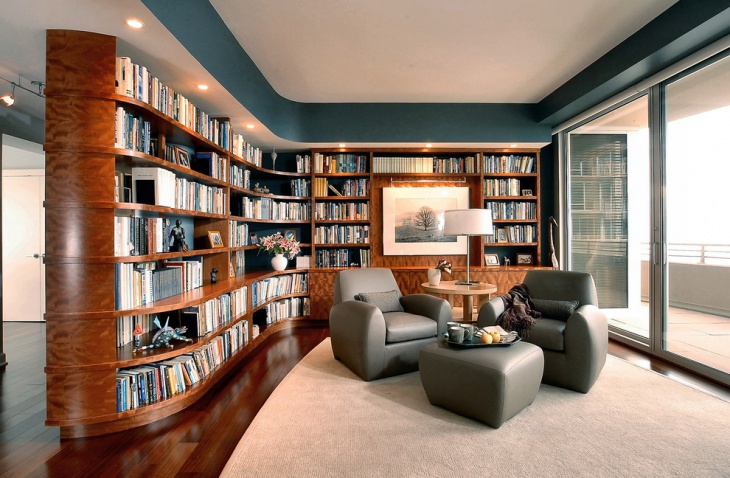 home library furniture design