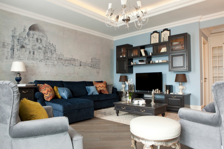 living room wall cabinet design