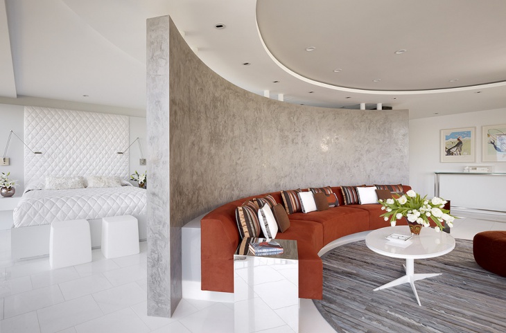 modern wall design for living room