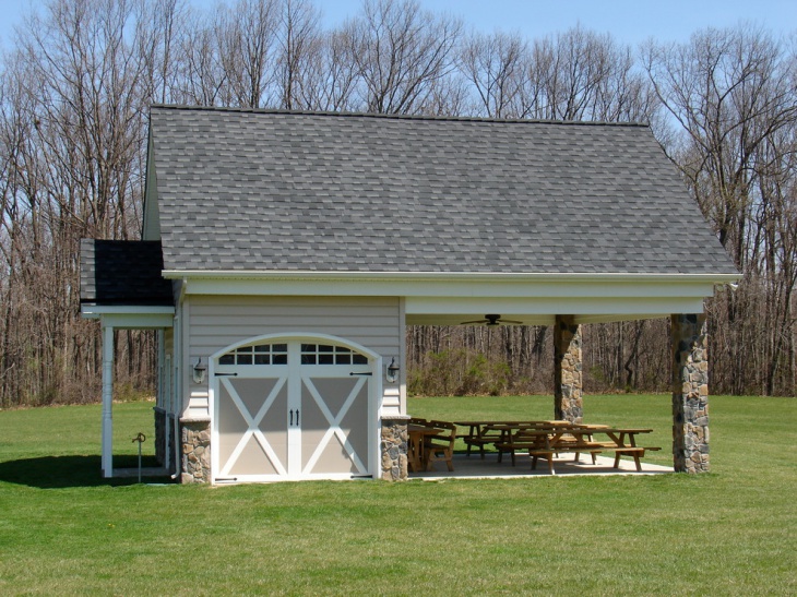 outdoor storage shed design