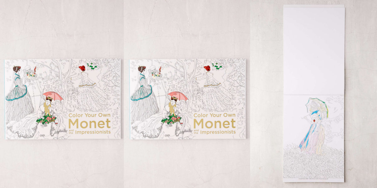 colour your own monet and the impressionists