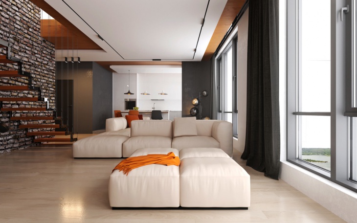 modern penthouse interior design