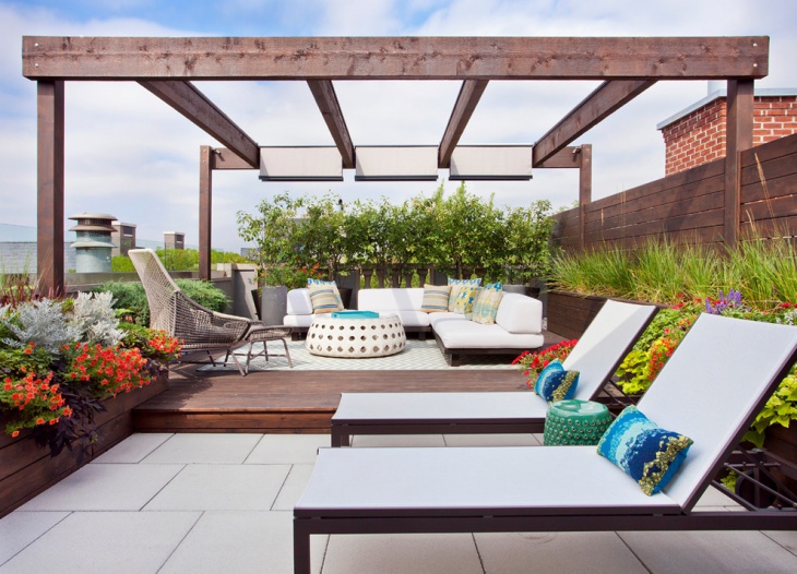 penthouse garden lounge design