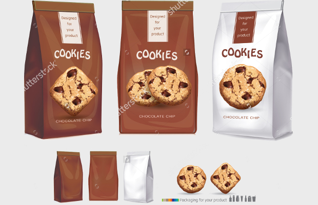 holiday cookie packaging