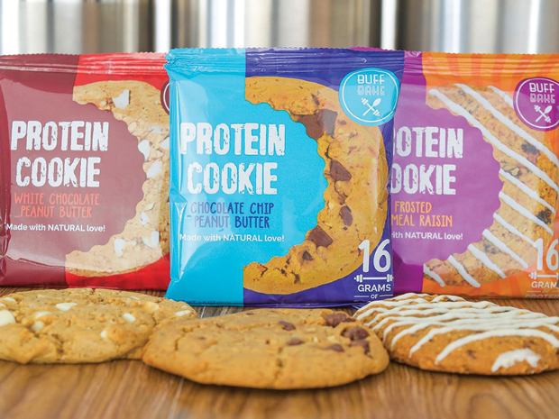 protein cookie packaging design