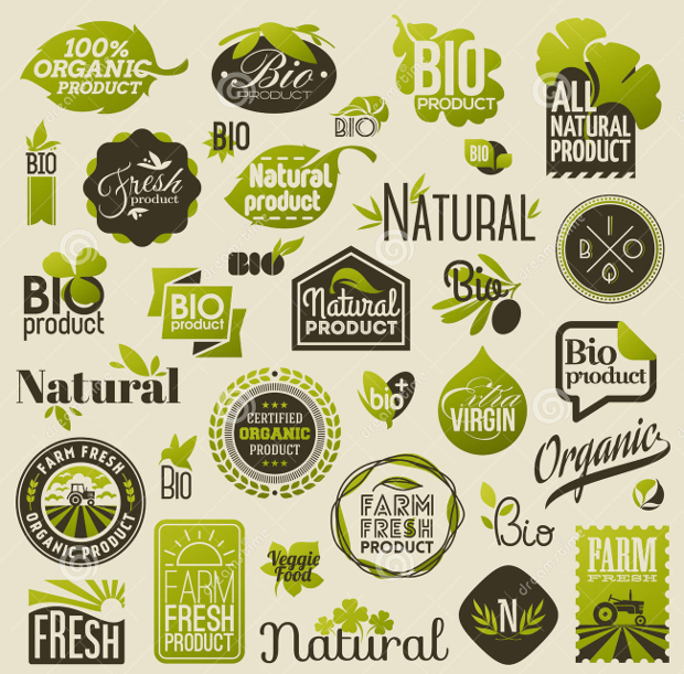 organic product labels