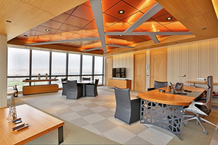 cool office ceiling design