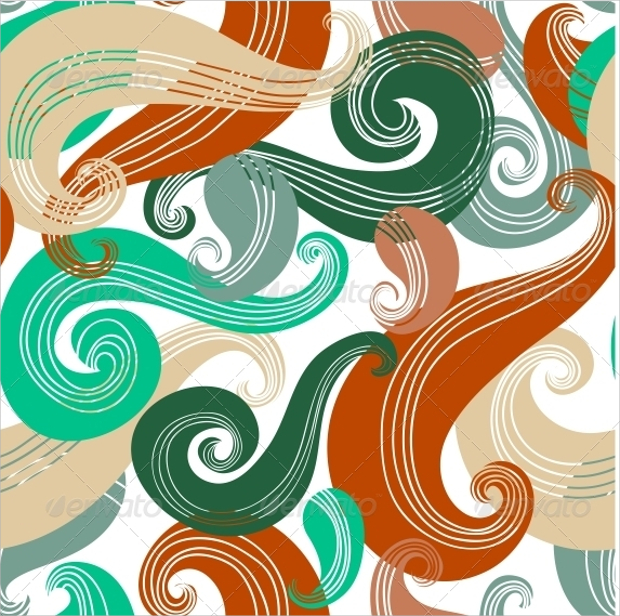 colorful wave pattern