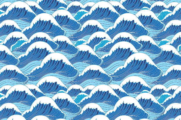 sea waves pattern