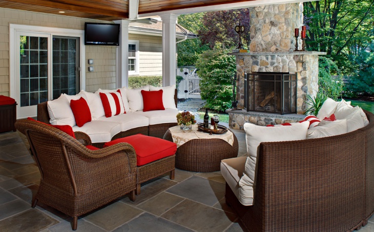 outdoor wicker patio furniture