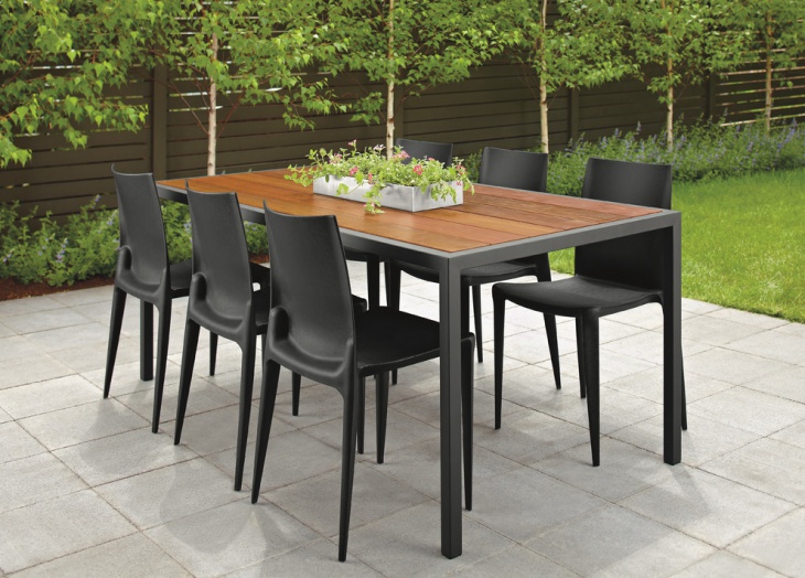 modern outdoor dining furniture
