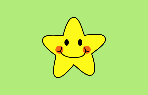 free cute star clipart