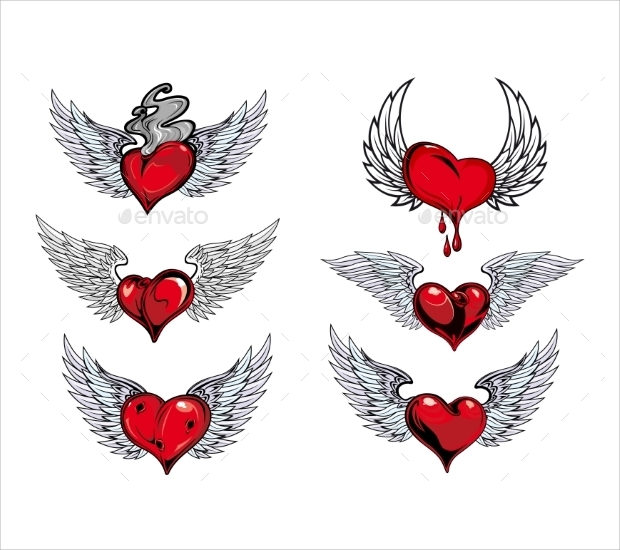 winged heart icon