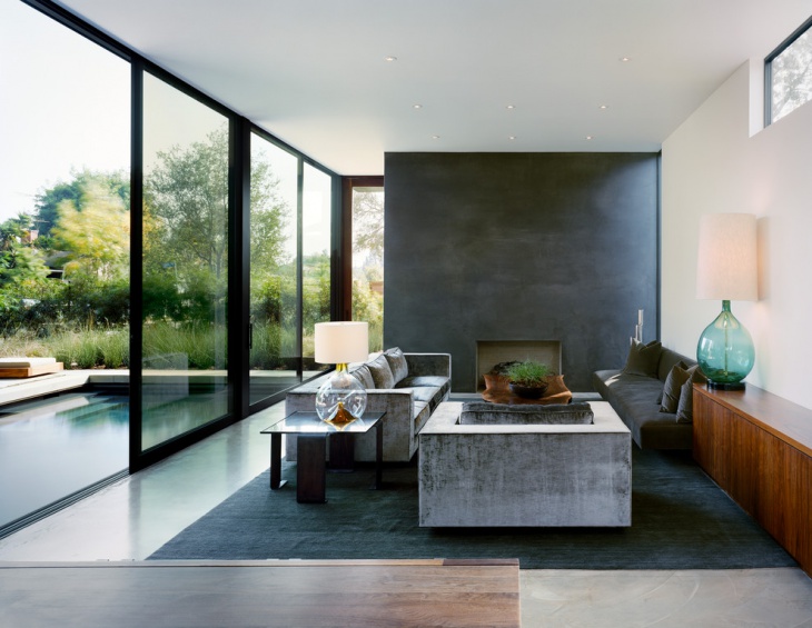 formal rectangle living room