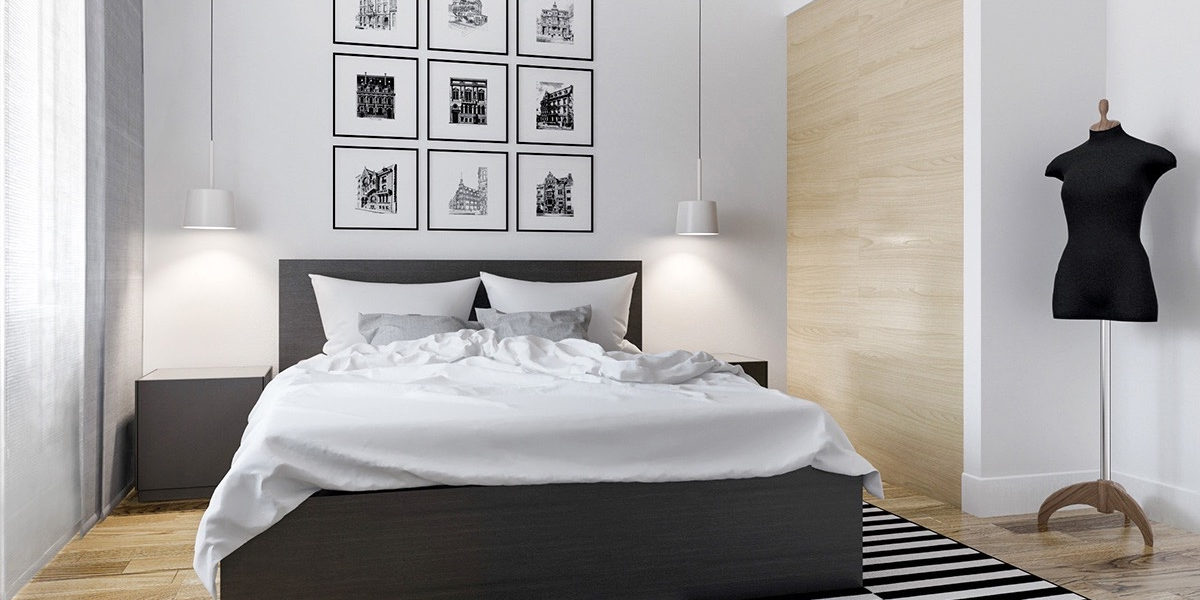 Modern Black and White Bedroom Designs | Design Trends ...