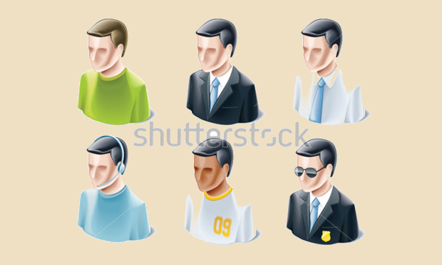 3d person icons