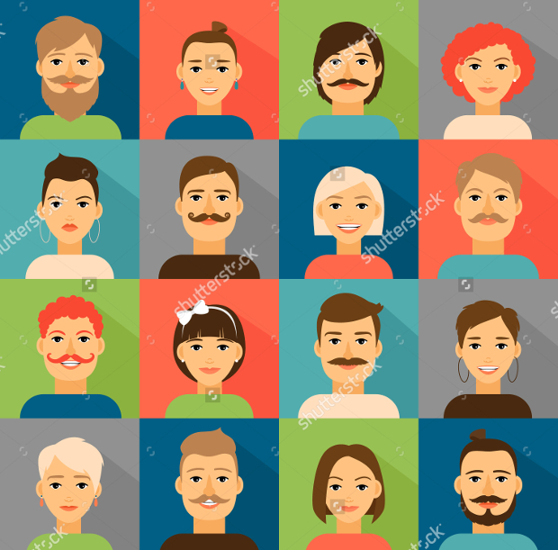 avatar person icons