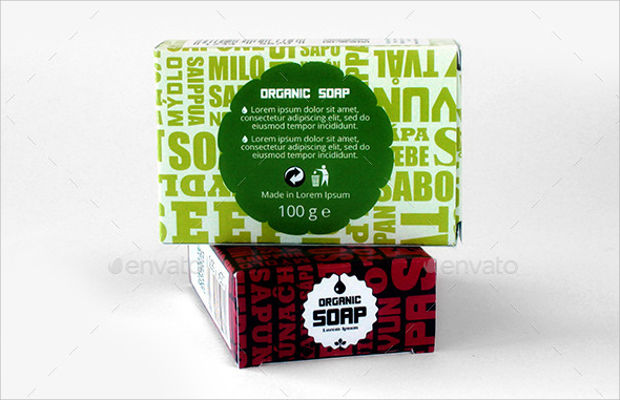 organic soap packaging idea