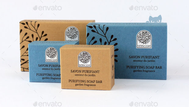 nature soap packaging