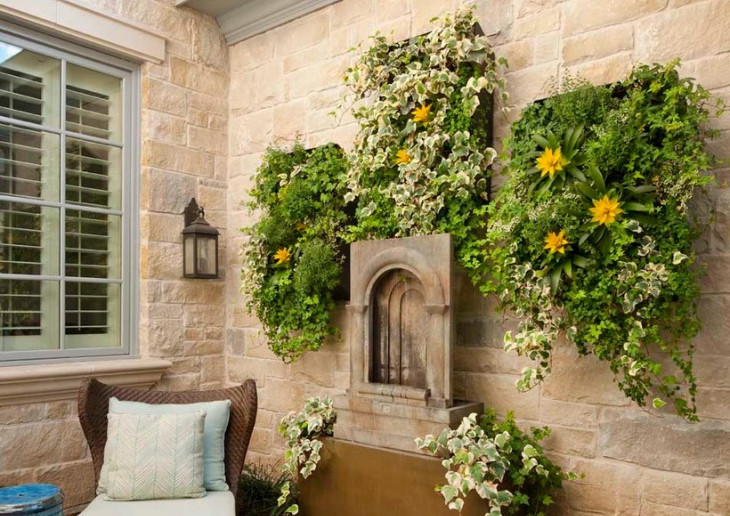 wall hanging herb garden