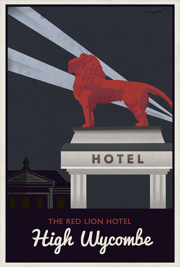 Vintage Hotel Poster