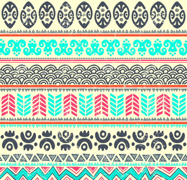 abstract tribal pattern