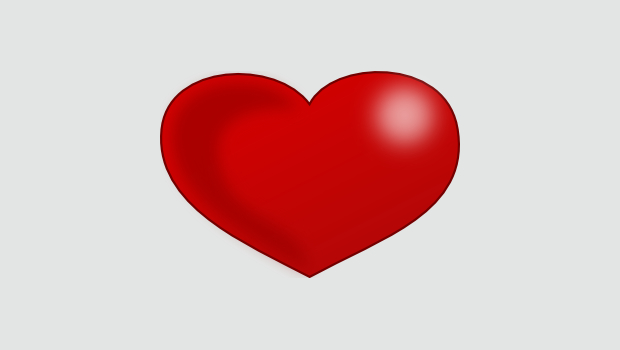 red valentine heart clipart 