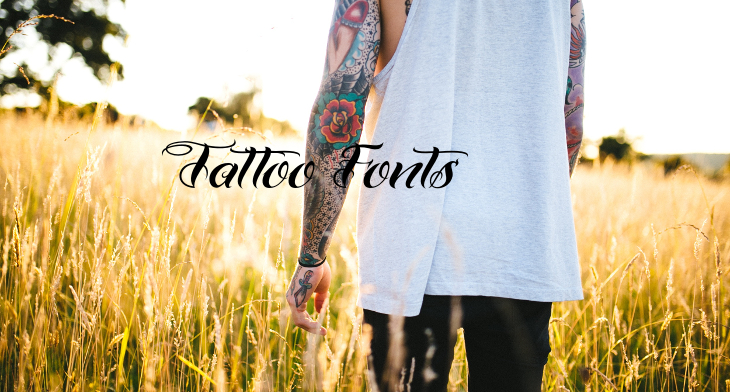 30 Tattoo Fonts Ttf Otf Design Trends Premium Psd Vector Downloads