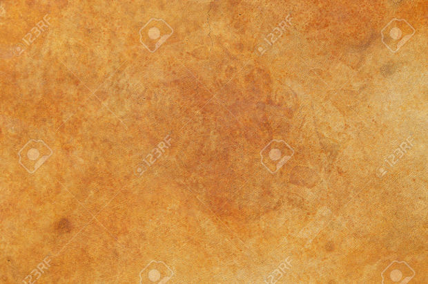 orange stained concrete texture