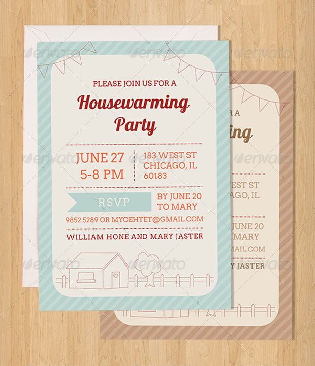 Housewarming Party Invitation Design