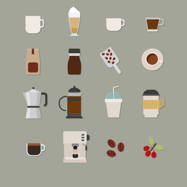 free coffee vector icons