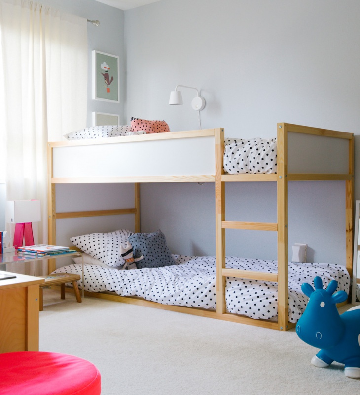 tiny bunk bedroom design