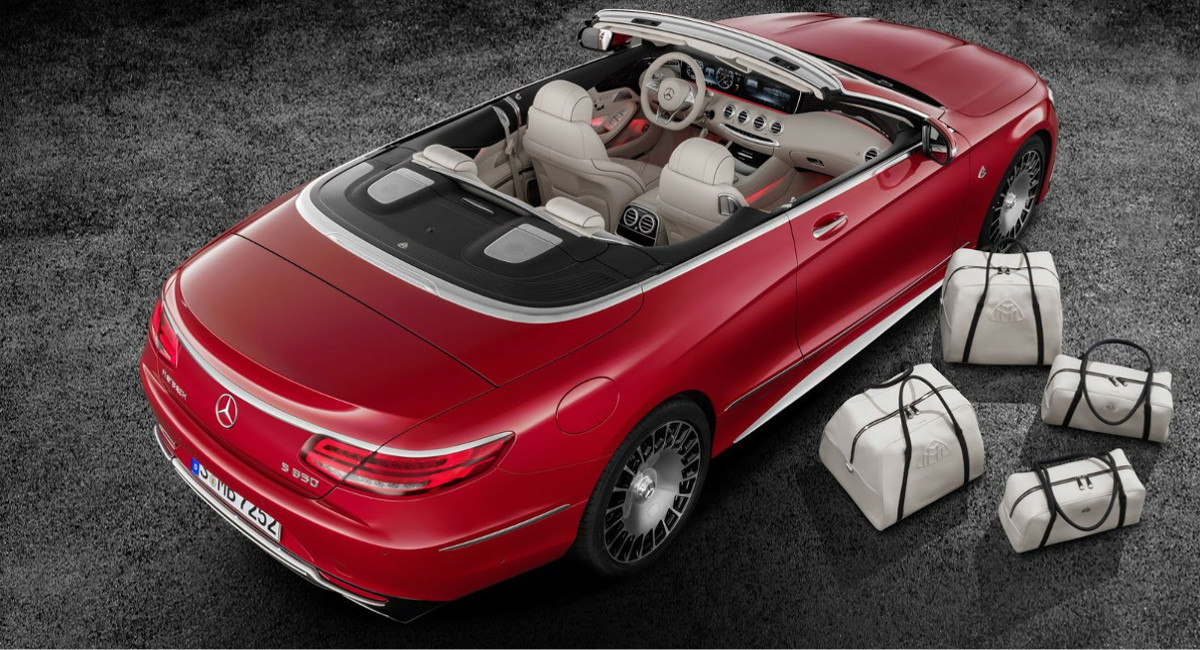 mercedes maybach s650 cabriolet rear end luggages1