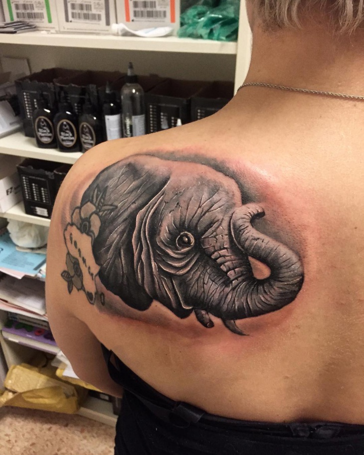 31+ Elephant Tattoo Designs, Ideas | Design Trends - Premium PSD