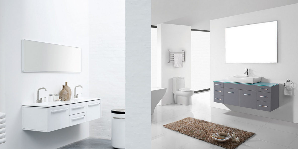 minimalist bathroom vanity1