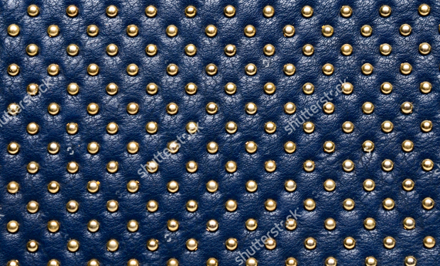 leather with gold beads texture