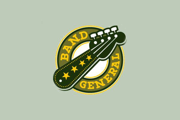simple music band logo