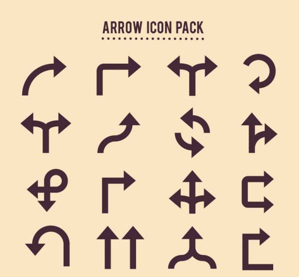 free vector arrow icons