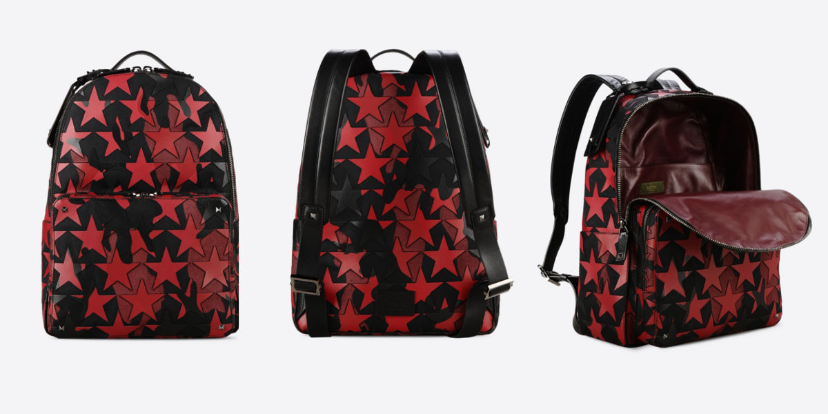 valentino camustars backpack