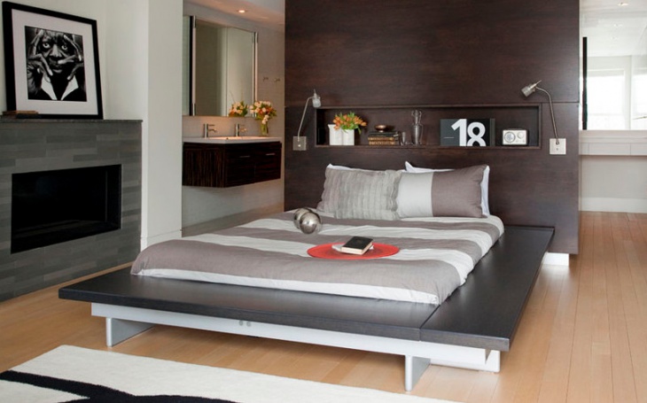 modern platform bed design