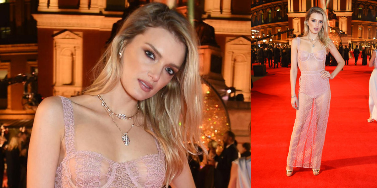 lily donaldson in burberry