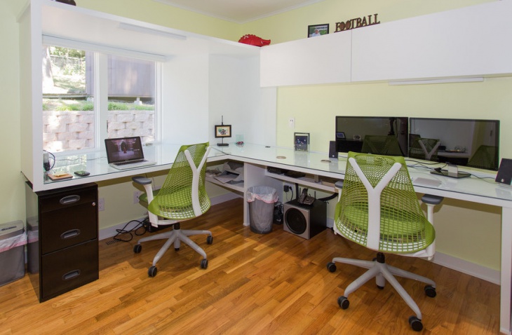l shaped corner home office furniture